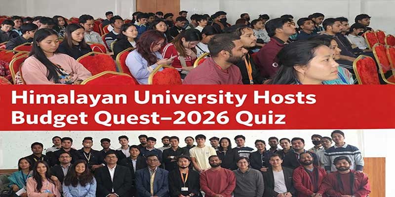 Arunachal: Himalayan University Hosts Budget Quest–2026 Quiz