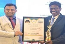 HU VC Prakash Divakaran Conferred Higher Education Honour