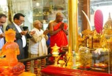 Indian Delegation Arrives in Colombo for Buddha Relics