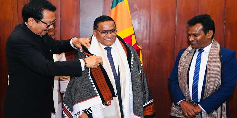 Indian Delegation Meets Sri Lanka’s Foreign Minister