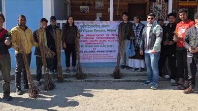 Arunachal: KVK Anjaw Distributes Fruit Saplings in Vibrant Village
