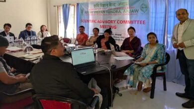 Arunahal: KVK Anjaw Holds Scientific Advisory Committee Meeting