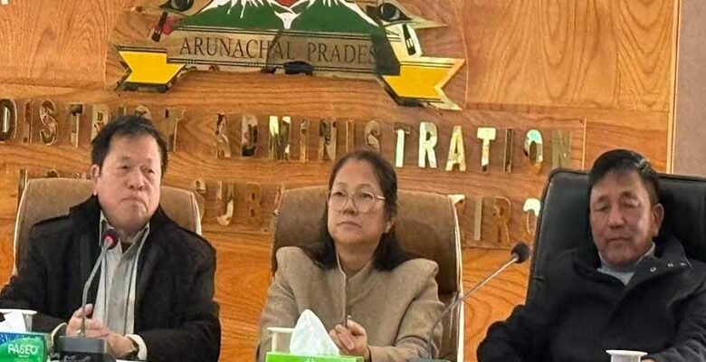 Arunachal: Meeting Held on Demarcation of Ziro Municipal Area