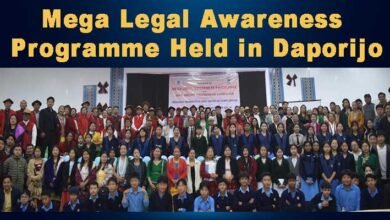 Arunachal: Mega Legal Awareness Programme Held in Daporijo
