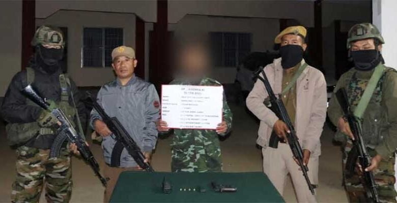 Arunachal: NSCN-K Cadre Surrenders in Tirap