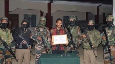 Arunachal: NSCN-K (KK) Cadre Surrenders in Tirap