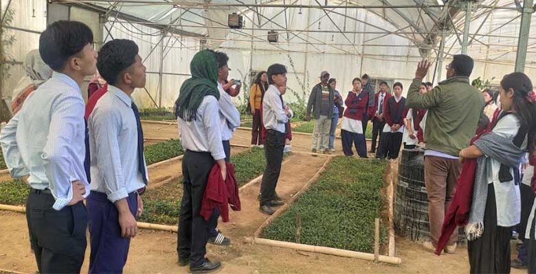Arunachal: PM SHRI Students Visit ICAR Basar for Agri Exposure