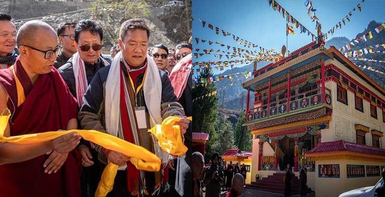 Arunachal: Pema Khandu Opens Tsari Taksing Monastery in Upper Subansiri