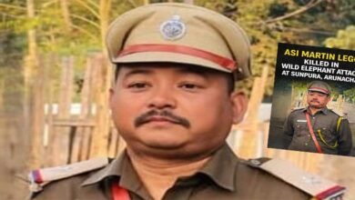 Arunachal: Police Officer Killed in Wild Elephant Attack at Sunpura