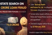 Roing Police launched Inter-State Search in Rs1.5 Crore Loan Fraud
