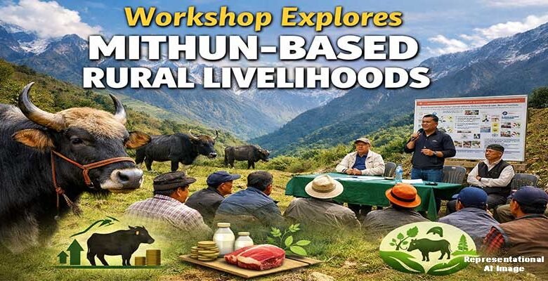 Arunachal: Scientific Mithun Rearing Workshop Held in Shi-Yomi