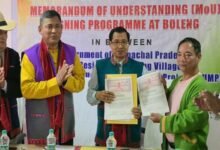 Arunachal: Sitang Villagers Sign MoU for Siang Upper Project