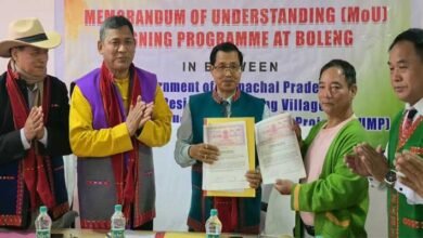 Arunachal: Sitang Villagers Sign MoU for Siang Upper Project