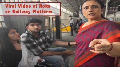 Viral Video of Roka on Railway Platform