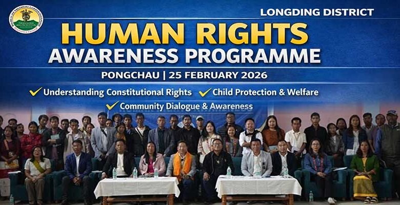 Arunachal: APSHRC Holds Human Rights Outreach in Pongchau