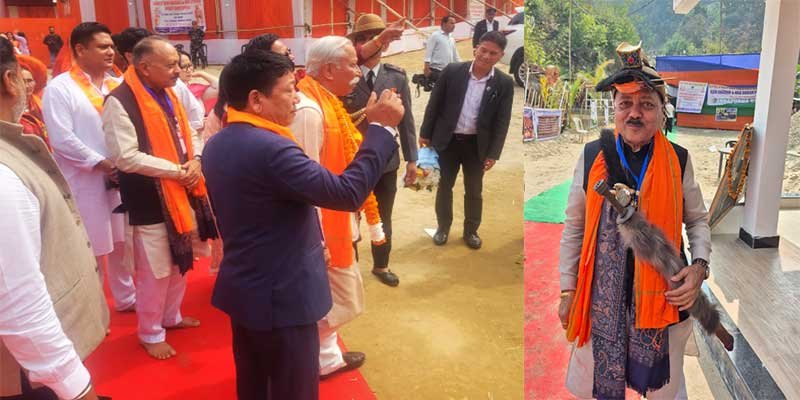 Arunachal: Governor Attends Pran Pratishtha, Meets Youth Delegations