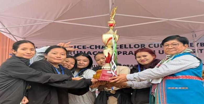 Arunachal: APU Hosts First Vice Chancellor Cup Volleyball
