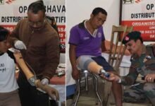 Assam Rifles Distributes Artificial Limbs in Khonsa
