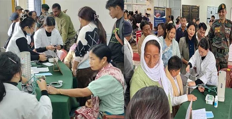 Arunachal: Assam Rifles Organises 5-Day Health Camp in Khonsa