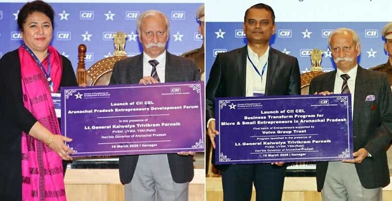 Arunachal: Governor Urges Entrepreneurs to Build Productive Assets