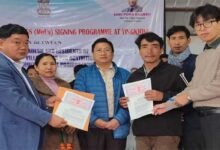 Arunachal: Bomdo Village Signs MoU for Siang Project Survey