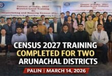 Arunachal: Census 2027 Training Held in Palin