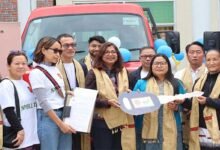 Arunachal: DC Oli Perme Flags Off Garbage Trucks in Ziro