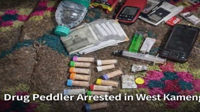 Arunachal: Drug Peddler Arrested in West Kameng