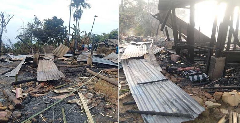 Arunachal: Fire Guts Two Houses in Tirap