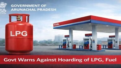 Arunachal: Govt Warns Against Hoarding of LPG, Fuel