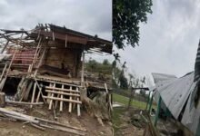 Arunachal: Hailstorm Damages Homes in Banderdewa