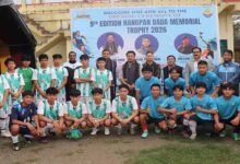 Hangpan Dada U-16 Tournament Begins in Tezu