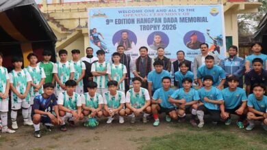 Hangpan Dada U-16 Tournament Begins in Tezu