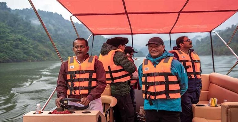 CM Pema Khandu’s 45-km Subansiri river journey highlights Arunachal’s push to link hydropower development with tourism and regional growth.