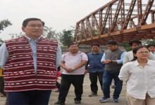 Arunachal: Mohesh Chai Reviews Paya Bridge Progress