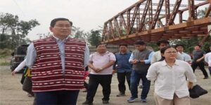 Arunachal: Mohesh Chai Reviews Paya Bridge Progress