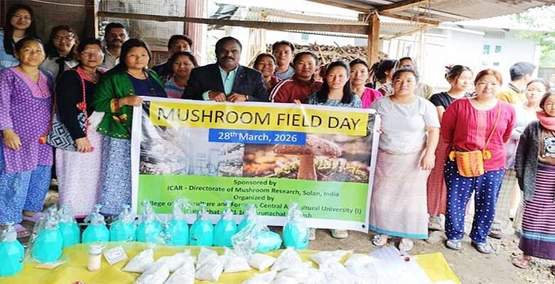 Arunachal: Mushroom Field Day Empowers Pasighat Farmers