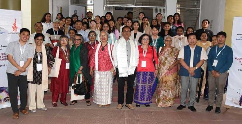 Arunachal: National Seminar on Women and Work Concludes at RGU