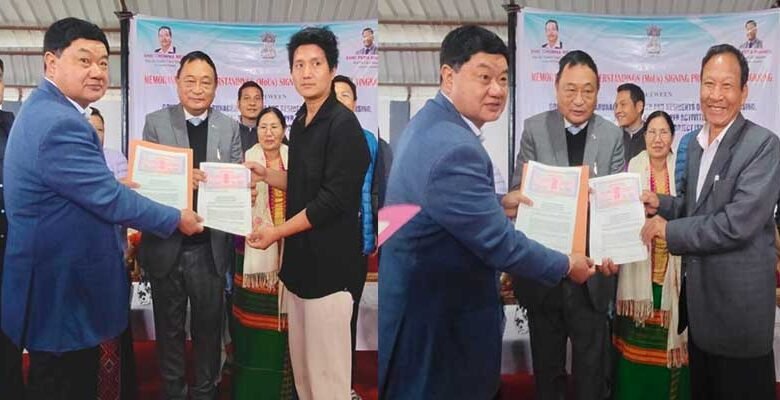 Arunachal: Pugging, Ramsing, Janbo villages Support SUMP Survey