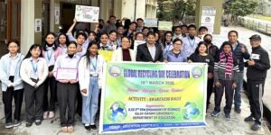 Arunachal: RGU Holds Recycling Awareness Campaign on Campus