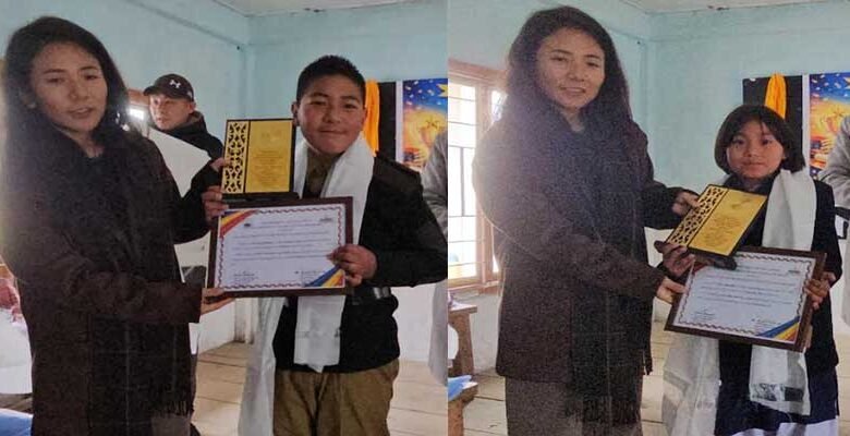 Arunachal: Tawang Honours 30 Students with Merit Awards