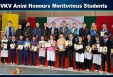 Arunachal: VKV Anini Honours Meritorious Students