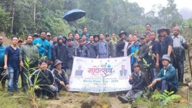 Arunachal: World Water Day Marked with Plantation in Likabali