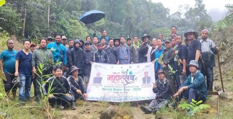 Arunachal: World Water Day Marked with Plantation in Likabali