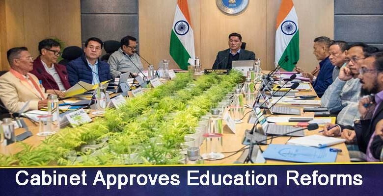 Arunachal Cabinet Clears Major Education Reforms