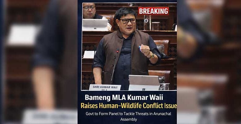 Arunachal: Kumar Waii Raises Human–Wildlife Conflict Issue in Assembly