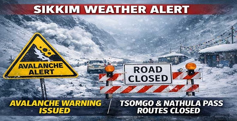 Avalanche Alert Issued in Sikkim’s High Altitudes