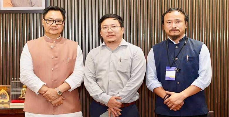 APU Delegation Meets Kiren Rijiju in Delhi, Seeks Fellowship Support for PhD Scholars
