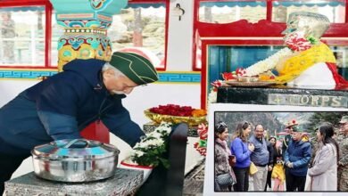 Arunachal Governor Pays Tribute at Jaswant Garh, Interacts With Ex-servicemen and Tourists