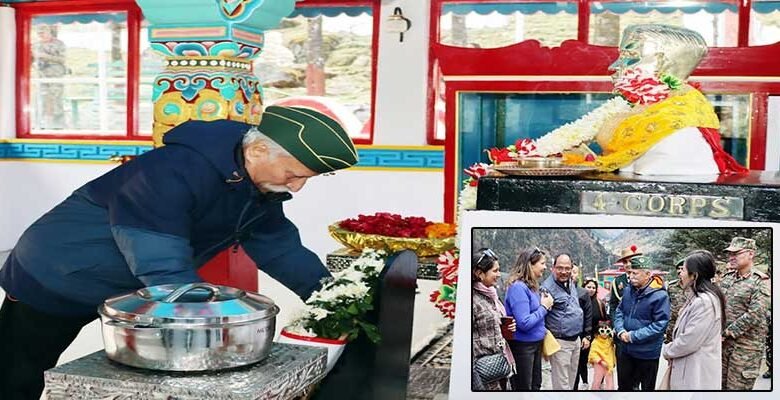 Arunachal Governor Pays Tribute at Jaswant Garh, Interacts With Ex-servicemen and Tourists